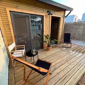 Сasa de vacaciones Wood11 - Charming Tinyhouse In A Lovely Garden, Santa Bárbara de Nexe